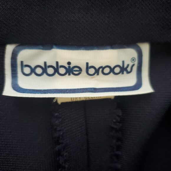 Vintage 60s/70s Bobbie Brooks Navy Pleated Wrap Skirt - Picture 11 of 14